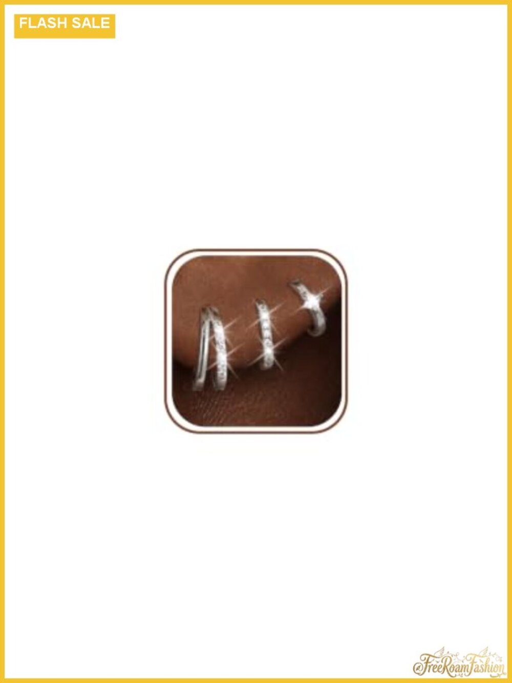 14K Gold Plated Small Hoop Earring Stacks for Women Hypoallergenic